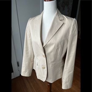Banana Republic Shaker Beige Blazer